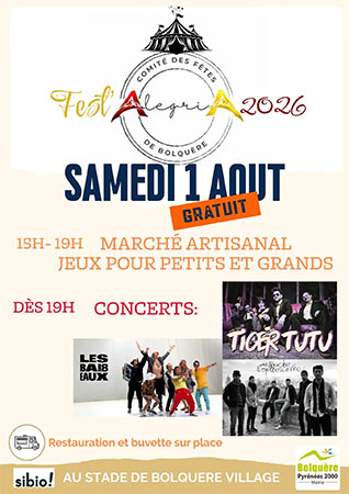 Fest'Alegria Bolquère Pyrénées-Orientales