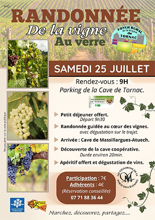 Randonnée – De la Vigne au Verre