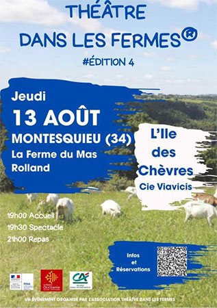 Théâtre dans les Fermes à la ferme du Mas Rolland