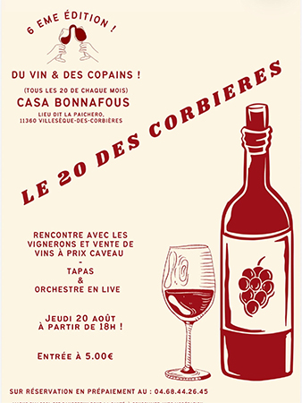 Le 20 des Corbières Villesèque des Corbières  Aude