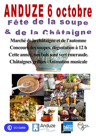 Fête de la soupe et de la châtaigne - Anduze - Gard