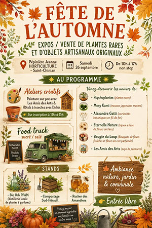 Fête de l'automne de Saint-Chinian
