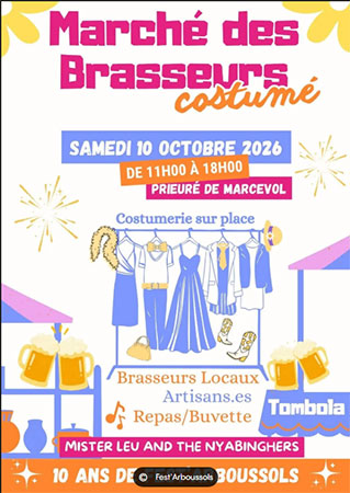 Marché des Brasseurs Arboussols