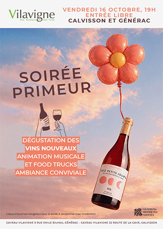 Soirée primeur – Vignobles en scène - Calvisson
