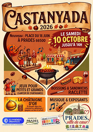 Castanyada Fêtes de la châtaigne Prades