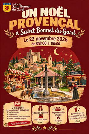 Marché Provençal de Saint-Bonnet du Gard
