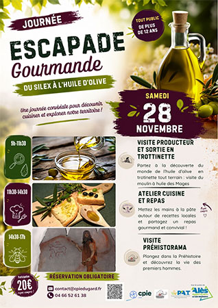 Journée Escapade Gourmande Rousson  Gard