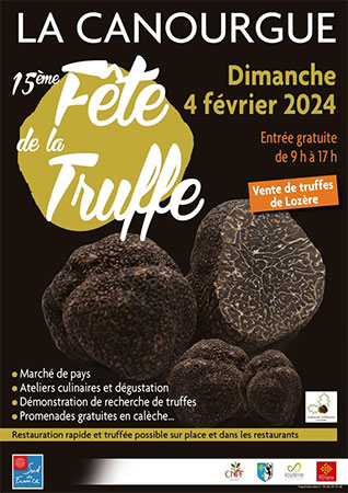 Fête de la truffe - La Canourgue - Lozère.