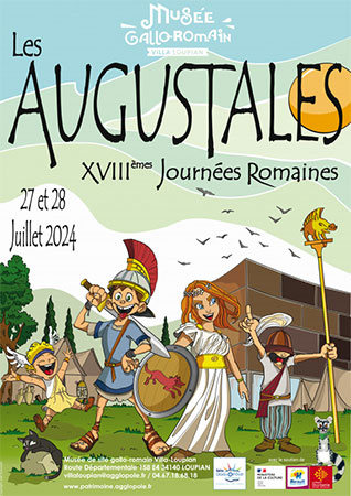 Les Augustales - Journées Romaines - Loupian - Hérault.