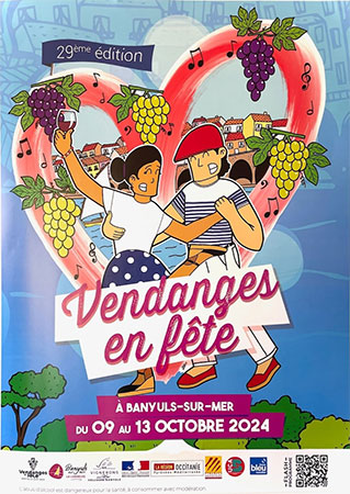 Fête des vendanges - Banyuls-sur-Mer - Pyrénnées Orientales.