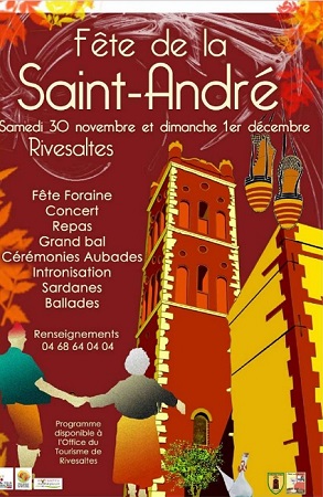 Fête de la Saint-André - Rivesaltes - Pyrénées Orientales.