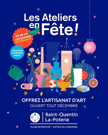 Ateliers en Fête - Saint Quentin la Poterie - Gard.
