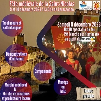 Fête de la Saint-Nicolas - Carcassonne - Aude.