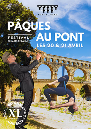 Pâques au Pont du Gard - Gard.