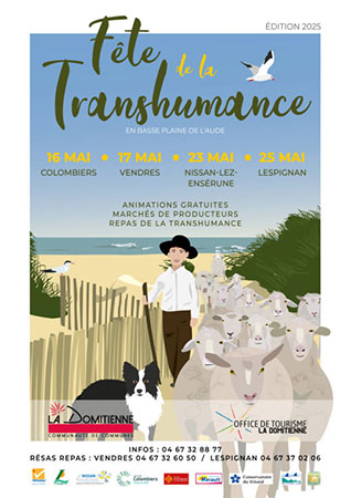 Fête de la Transhumance - Colombiers, Vendres, Nissan et Lespignan - Hérault et Aude.