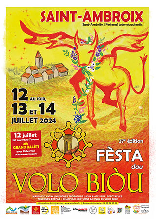 Fête médiévale du Volo Biòu - Saint-Ambroix - Gard.