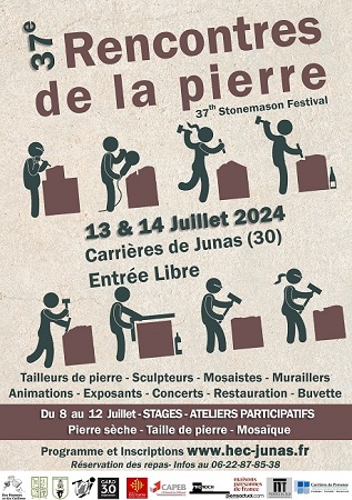 Rencontres de la Pierre - Junas - Gard.