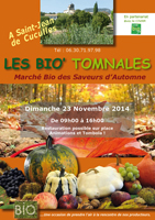 Les Bio'Tomnales - Saint-jean de Cuculles - Hérault.