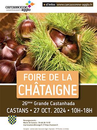 Foire à la châtaigne de Castans - Aude.