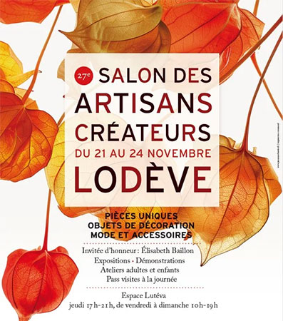 Salon des Artisans Créateurs de Lodève - Hérault.