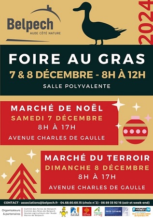 Foire au gras - Belpech - Aude.