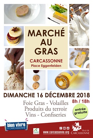 Foire au Gras de Carcassonne - Aude.