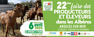 Foire des éleveurs d'Albères - Argelès-sur-Mer - Pyrénées Orientales.