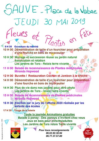Fleurs et plantes en fête à Sauve - Gard.
