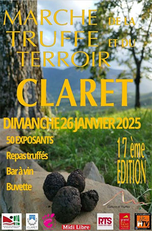 Fête de la Truffe de Claret - Hérault.