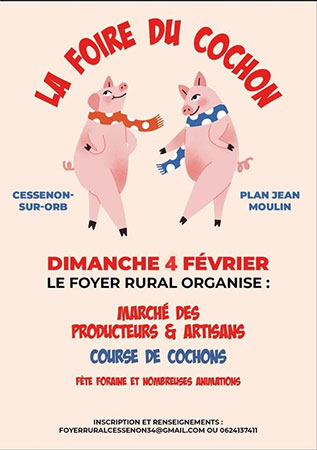 Fête du cochon de Cessenon-sur-Orb - Hérault