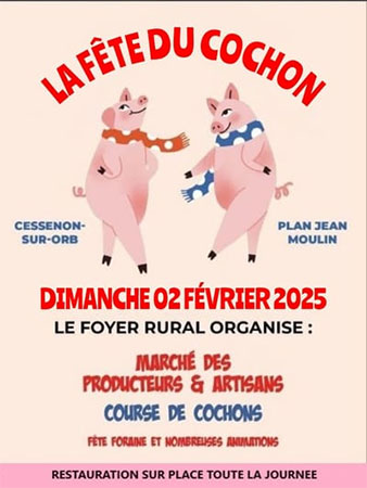 Fête du cochon de Cessenon-sur-Orb - Hérault
