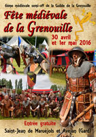 Fête médiévale de la grenouille de Saint-Jean de Maruéjols et Avéjan