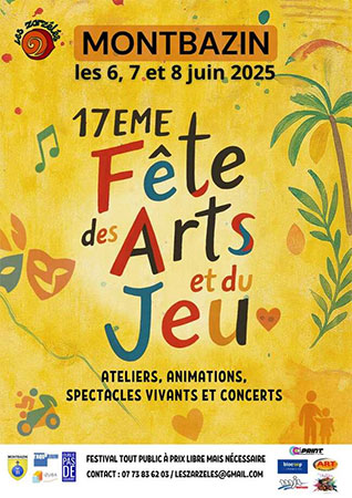 Fête des Arts et Jeux à Montbazin, Hérault.