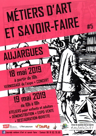 Journée des métiers d’art et savoir-faire d'Aujargues - Gard