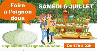 Foire à l'oignon doux de Lézignan - Hérault