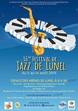 Festival de Jazz de Lunel - Hérault.