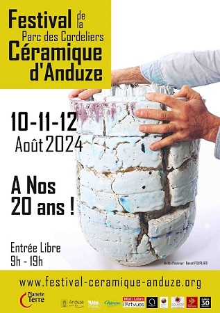 Festival de la Céramique d'Anduze - Gard.