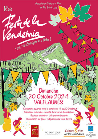 La Festa de la Vendemia - Valflaunès - Hérault.