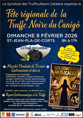 Fête de la Truffe Noire Régionale du Canigou, Pyrénes Orientales