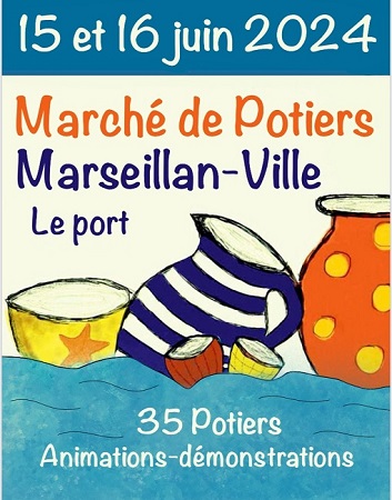 Marché des Potiers - Marseillan - Hérault