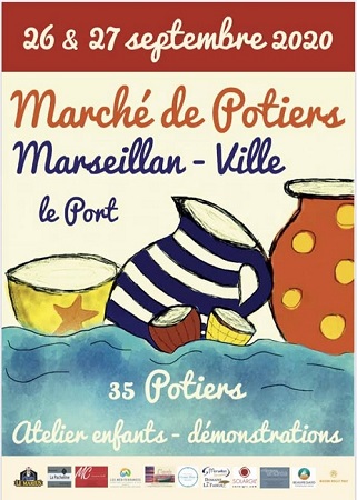Marché des Potiers - Marseillan - Hérault