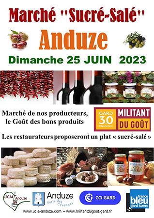 Foire Salée, Sucrée d'Anduze - Gard