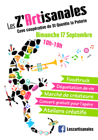 Les Z'Artisanales - Saint-Quentin la Poterie - Gard.