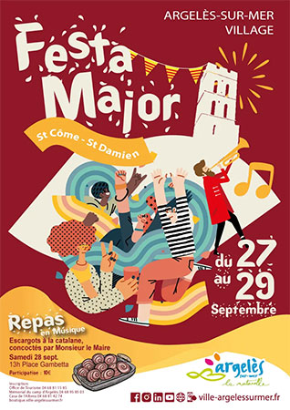 Fêtes de la Saint Côme et Saint Damien à Argelès-sur-Mer - Pyrénées Orientales