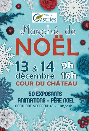Marché de Noël de Castries - Hérault.
