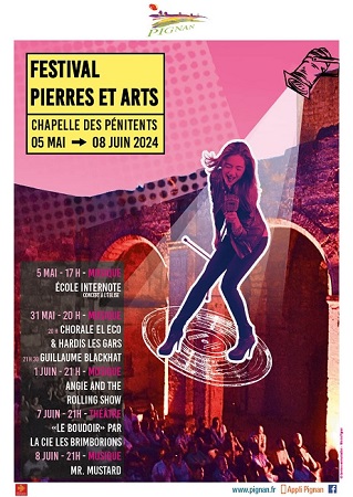 Festival Pierres et Arts - Pignan - Hérault.