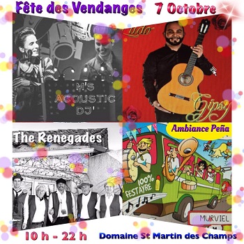 Fête des Vendanges - Murviel-les-Béziers - Hérault