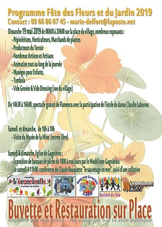Fête des fleurs et du jardin - Ganières - Gard.
