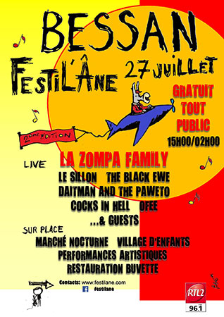 Festil'âne - festival et concerts Bessan