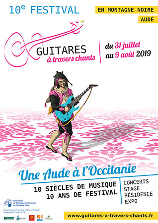 Guitares à travers chants